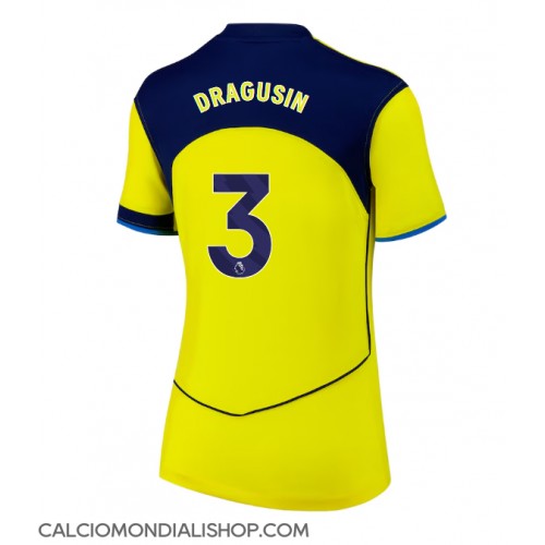 Maglie da calcio Tottenham Hotspur Radu Dragusin #3 Terza Maglia Femminile 2025-26 Manica Corta